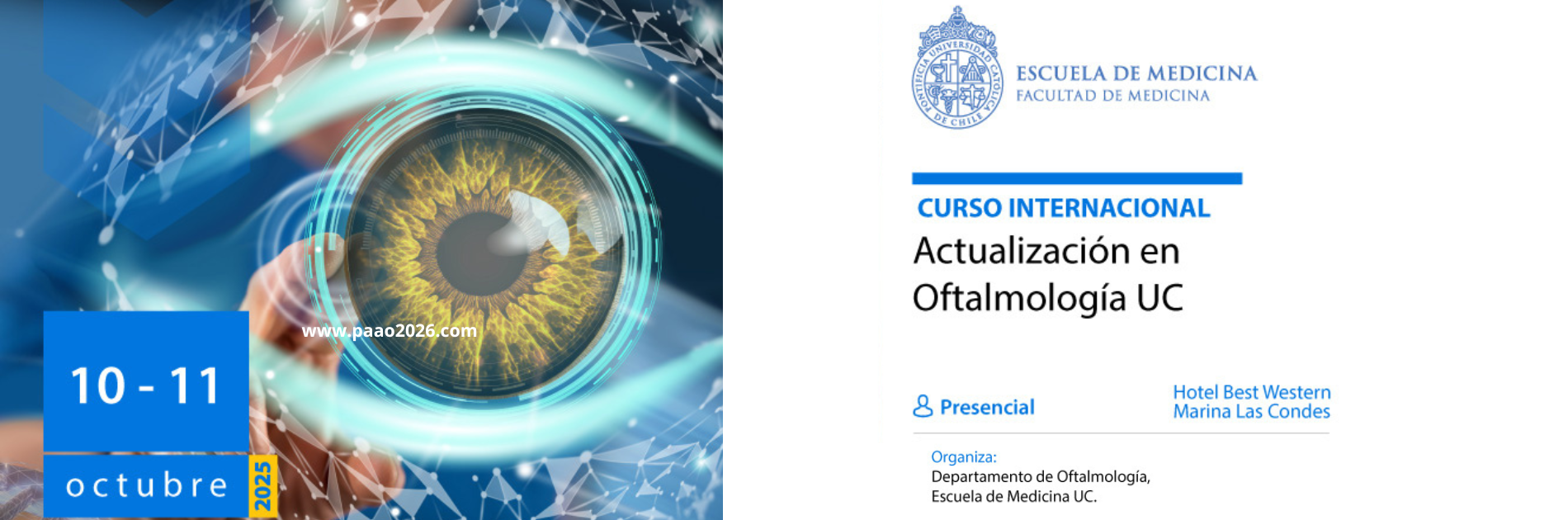 Curso Internacional Actualización en Oftalmología UC