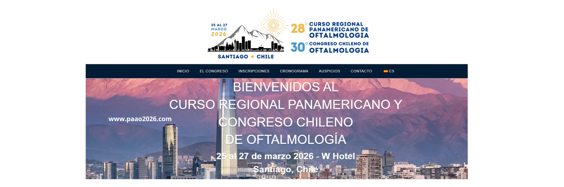 Congreso PAAO y COCHIOF 2026