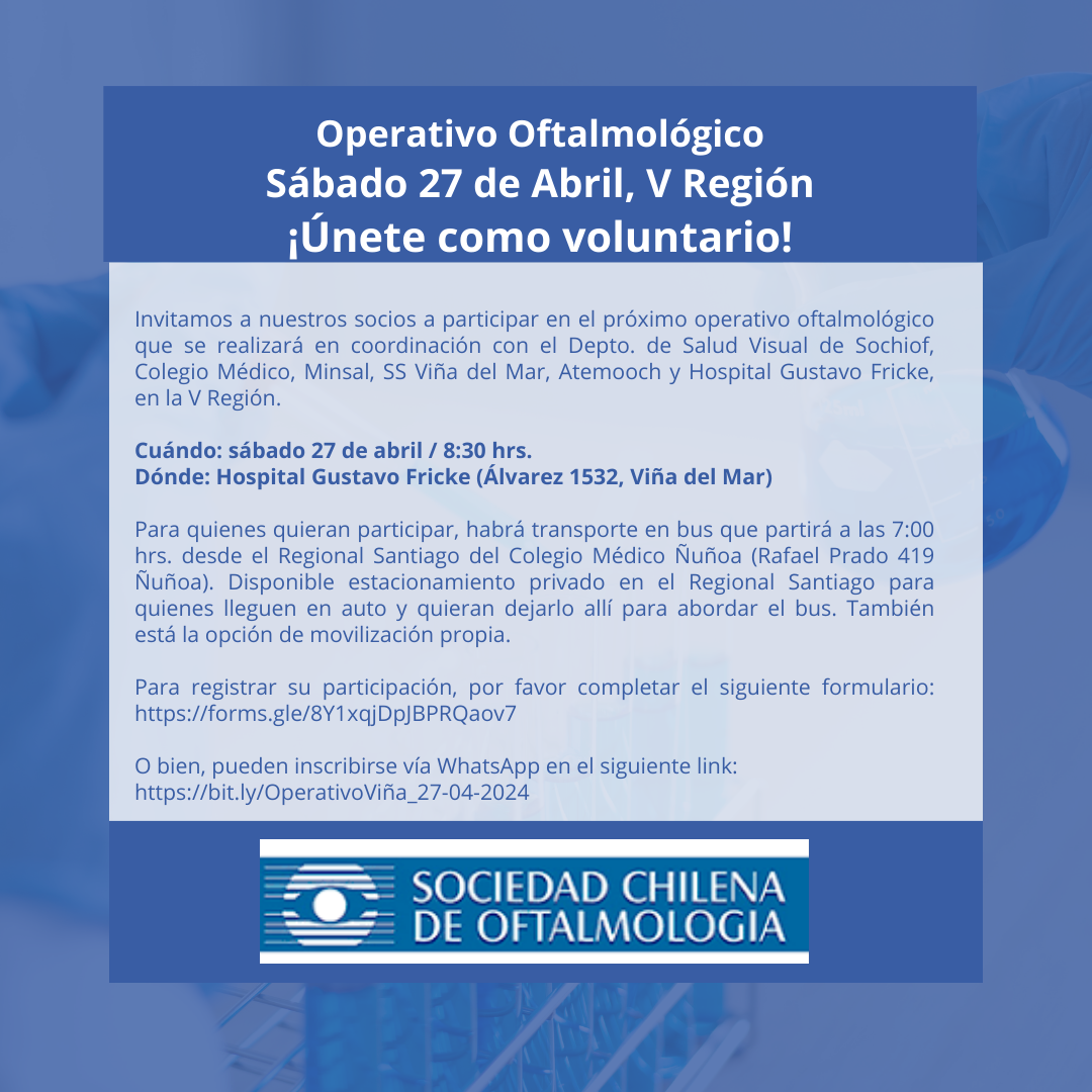 Operativo Oftalmológico - Quirúrgico V Región 